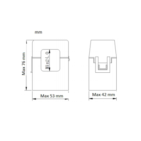 Split Core Transformers For Electricity Meters Sdm Mct V Esct T