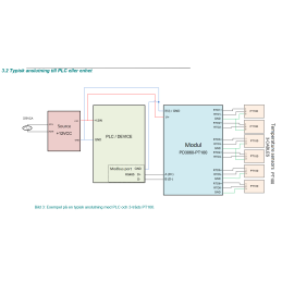 PD3060E- PT100 6-chanel Modbus RTU with Display, scematics