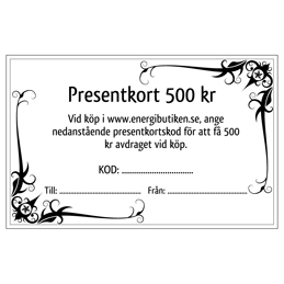 Presentkort 350 kr